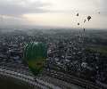 Aerial View of the Balloons
