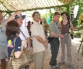 Officials before the opening ceremony