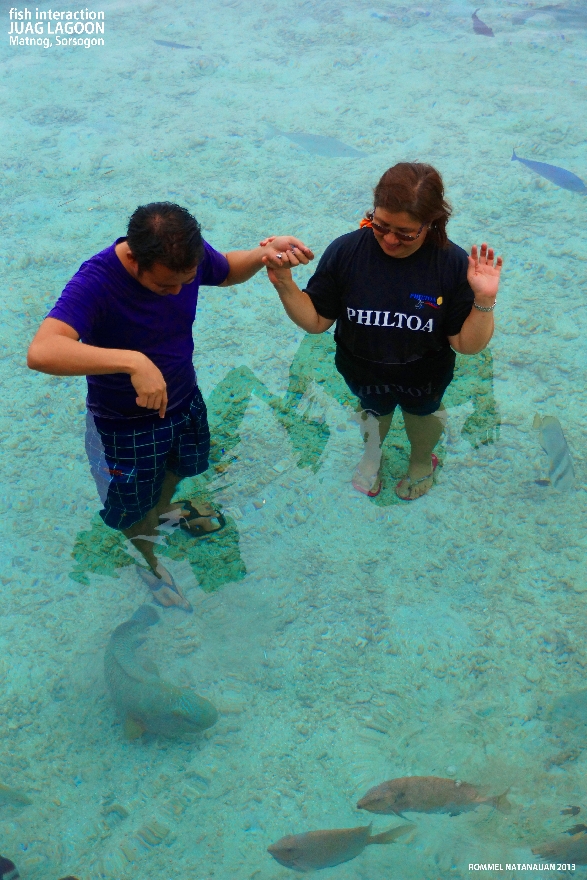 Juag Lagoon in Matnog, Sorsogon